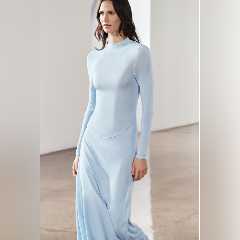ZARA KNIT  LONG DRESS